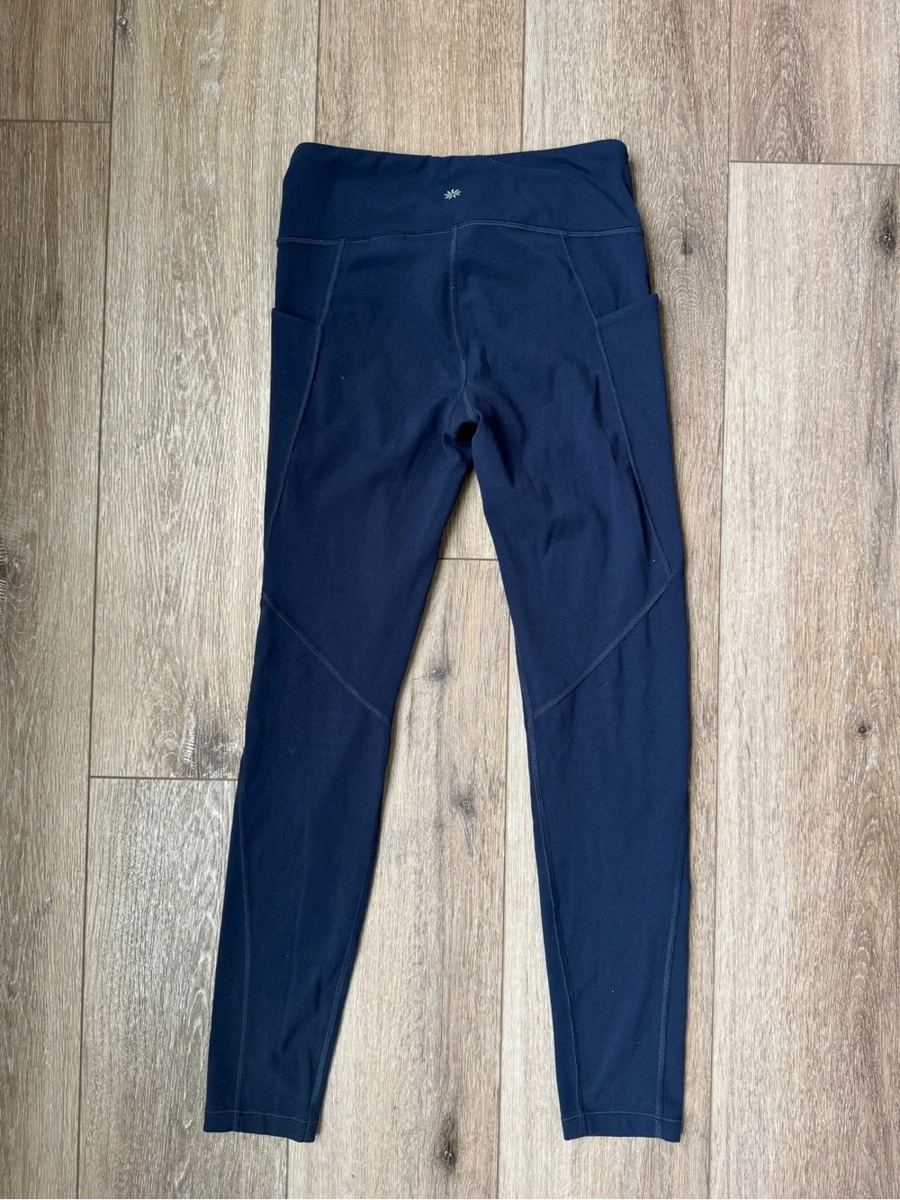 Athleta Girl Stash Your Treasures High Rise Leggings Navy XL/14